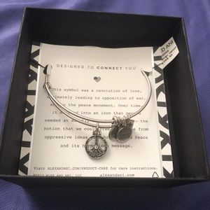 World Peace Charm Bangle